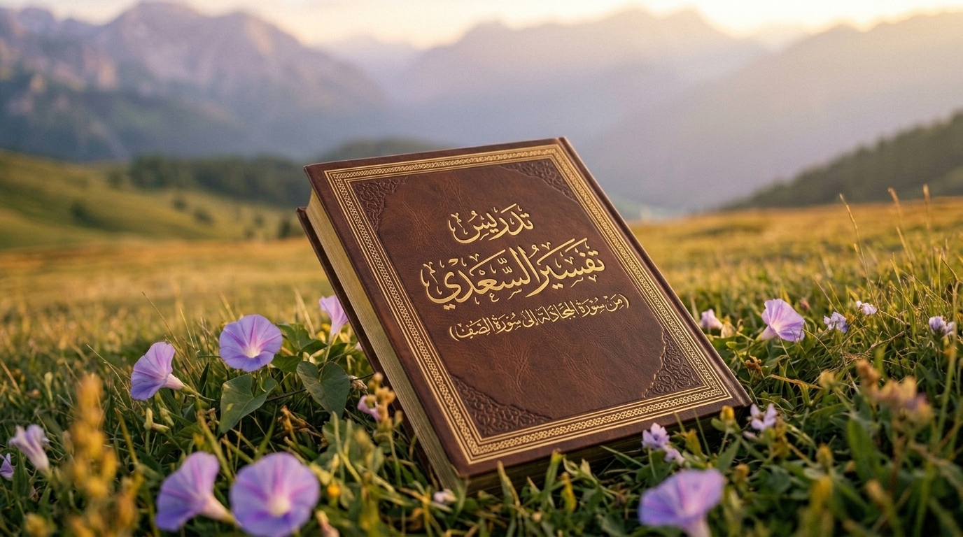 تفسير السعدي من أول سورة المجادلة حتى نهاية سورة الصف - Image 1
